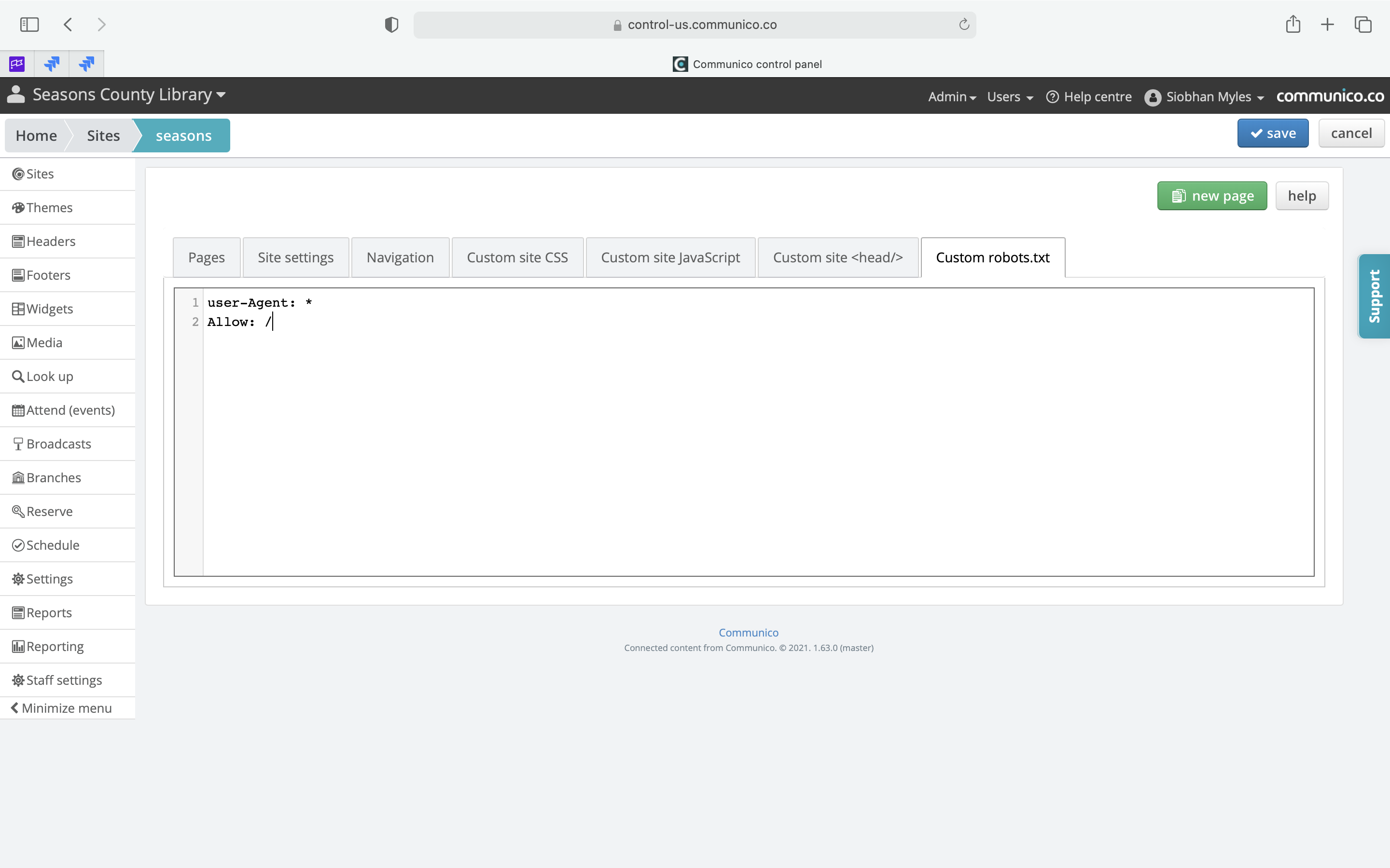 Create Sitemap - Step 3