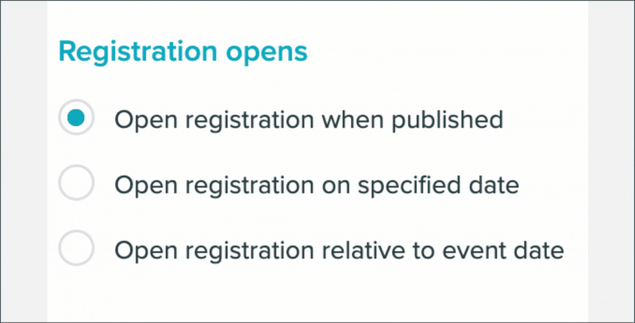 reg opens